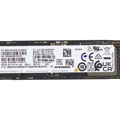 HP 512Go PCIe-4×4 NVMe M.2 SSD