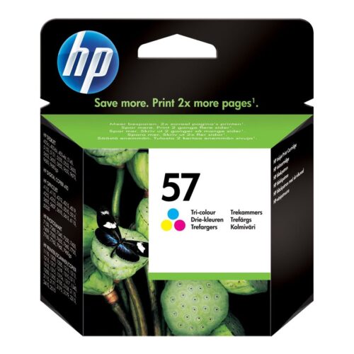HP 57 original Ink cartridge C6657AE UUS tri-colour high capacity 17ml 500 pages 1-pack