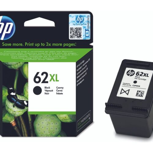 HP 62XL original Ink cartridge C2P05AE UUS black high capacity 1-pack