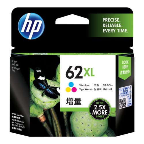 HP 62XL original Ink cartridge C2P07AE UUS tri-colour high capacity 1-pack
