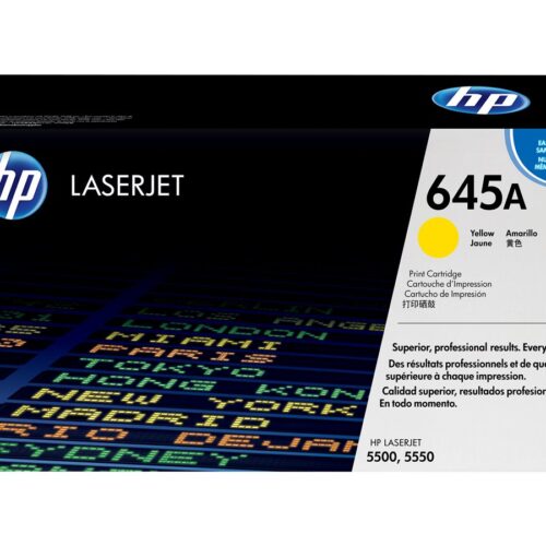 HP 645A original Colour LaserJet Toner cartridge C9732A yellow standard capacity 12.000 pages 1-pack