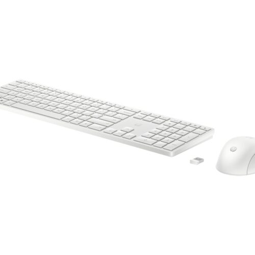 HP 650 Wireless Keyboard and Mouse Combo White