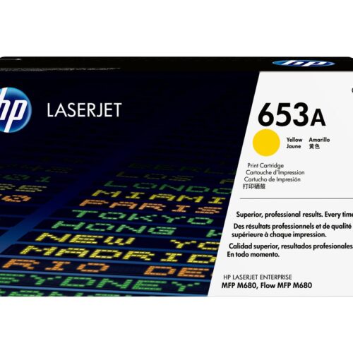 HP 653A original Toner cartridge CF322A yellow standard capacity 16.500 pages 1-pack