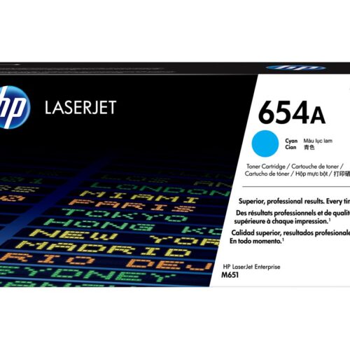 HP 654A original Toner cartridge CF331A cyan standard capacity 15.000 pages 1-pack