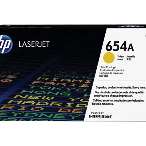 HP 654A original Toner cartridge CF332A yellow standard capacity 15.000 pages 1-pack