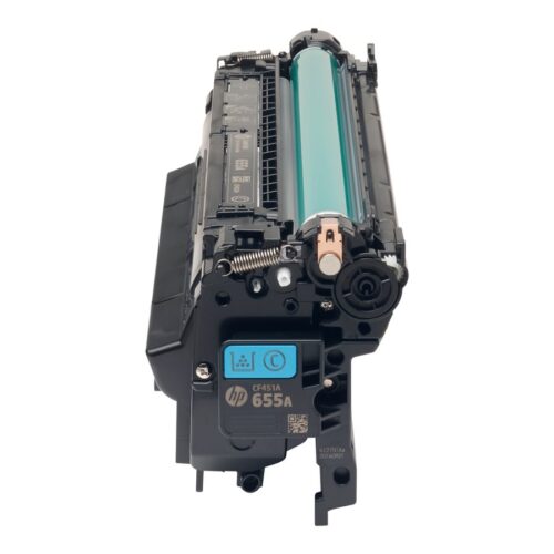 HP 655A original LaserJet Toner cartridge CF451 Cyan