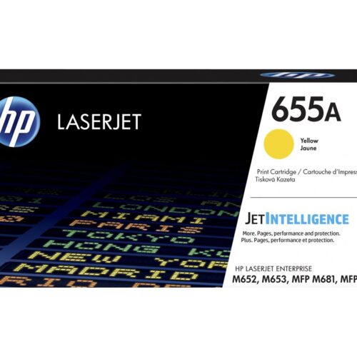 HP 655A original LaserJet Toner cartridge CF452A Yellow