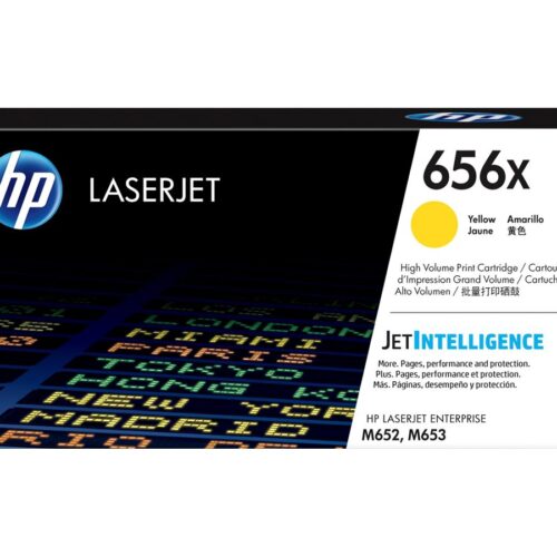 HP 656X original LaserJet Toner cartridge CF462X Yellow High Yield