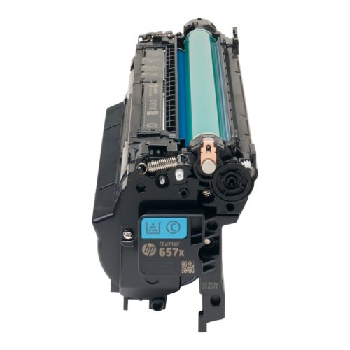 HP 657X original LaserJet Toner cartridge CF471X Cyan High Yield