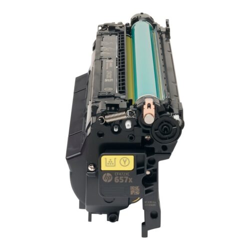 HP 657X original LaserJet Toner cartridge CF472X Yellow High Yield