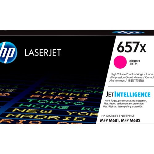 HP 657X original LaserJet Toner cartridge CF473X Magenta High Yield