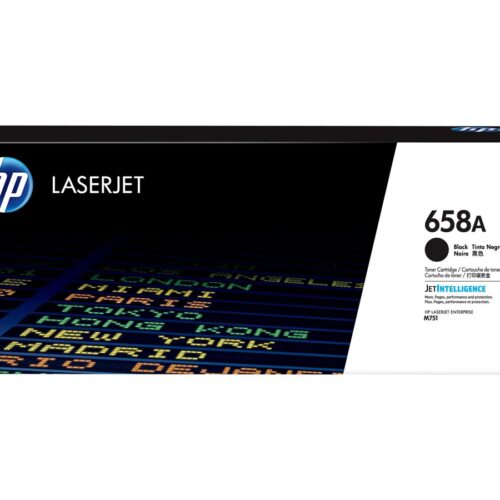 HP 658A Black LaserJet Toner Cartridge