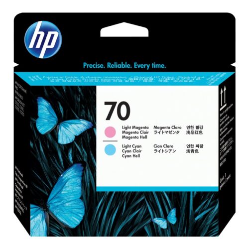 HP 70 original printhead C9405A light magenta and light cyan standard capacity 1-pack