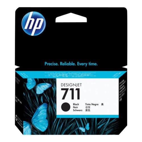 HP 711 original Ink cartridge CZ129A black standard capacity 38ml 1-pack