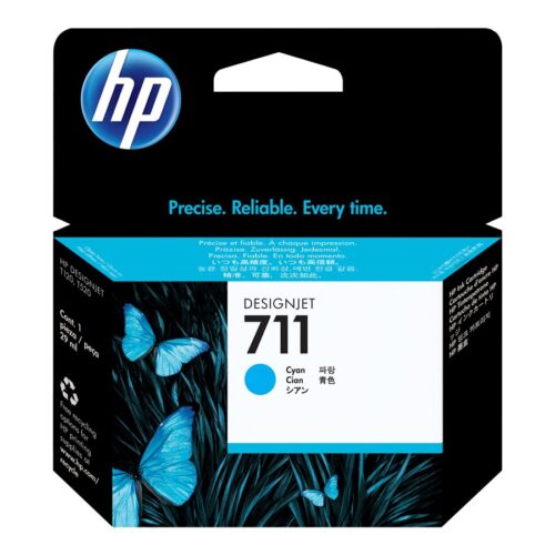 HP 711 original Ink cartridge CZ130A cyan standard capacity 29ml 1-pack