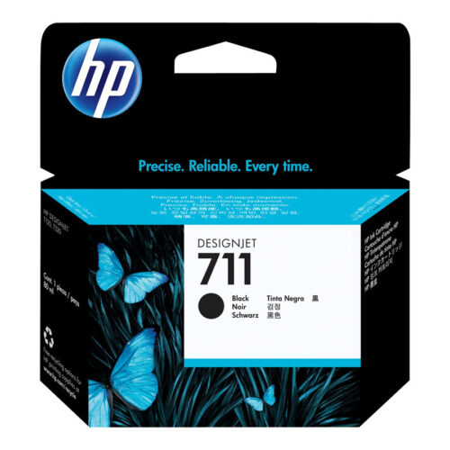 HP 711 original Ink cartridge CZ133A black high capacity 80ml 1-pack