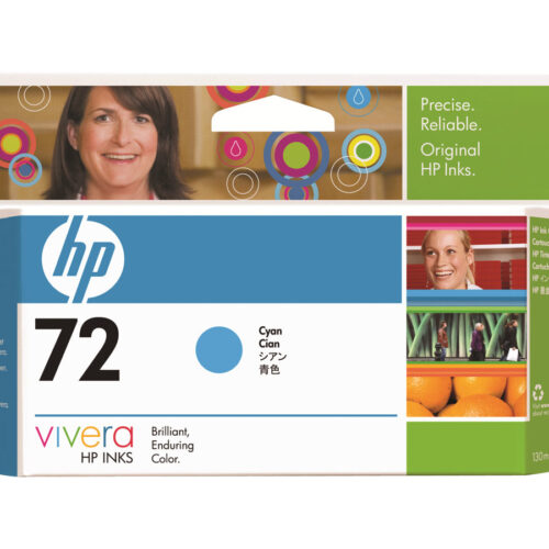 HP 72 original Ink cartridge C9371A cyan high capacity 130ml 1-pack