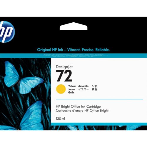 HP 72 original Ink cartridge C9373A yellow high capacity 130ml 1-pack