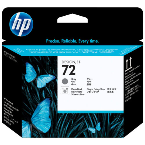 HP 72 original printhead C9380A grey and photo black standard capacity 1-pack