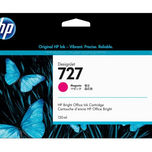 HP 727 original Ink cartridge B3P20A magenta standard capacity 130 ml 1-pack