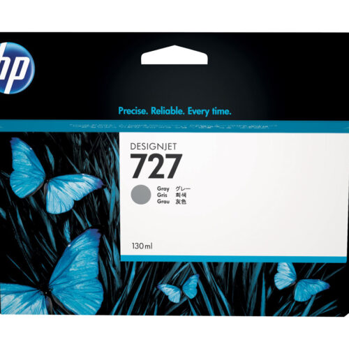 HP 727 original Ink cartridge B3P24A grey standard capacity 130 ml 1-pack