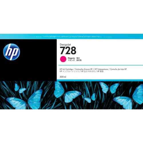 HP 728 original 300-ml Magenta Ink cartridge F9K16A