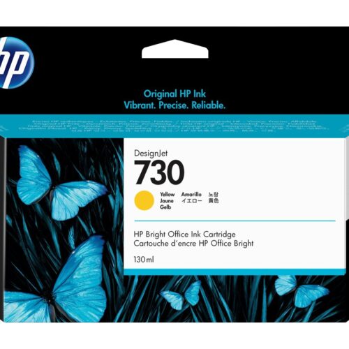 HP 730 130 ml Yellow Ink Cartridge
