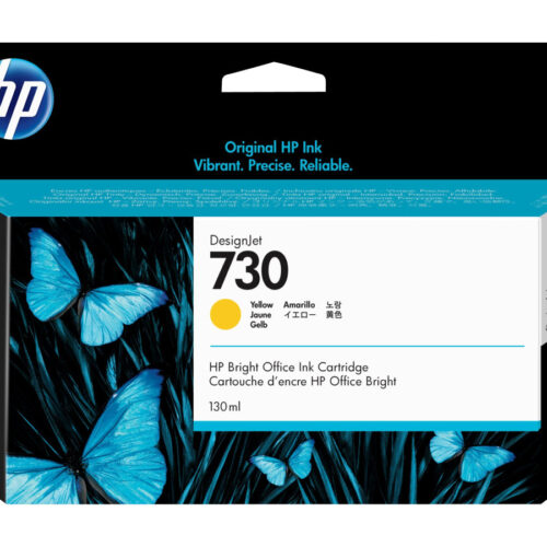 HP 730 130 ml Yellow Ink Cartridge