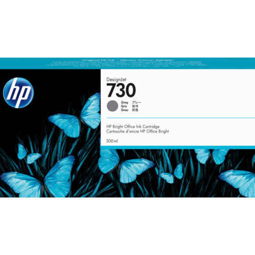 HP 730 300 ml Gray Ink Cartridge