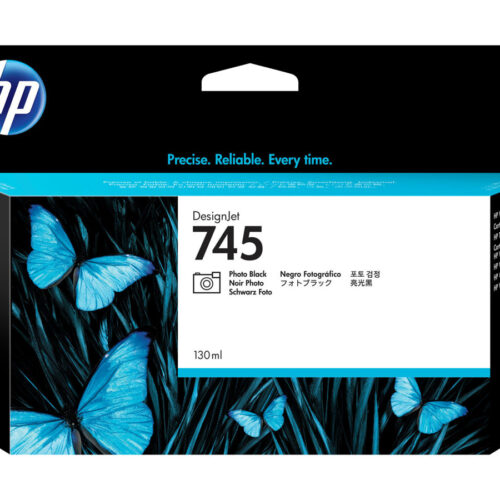 HP 745 original Ink cartridge F9J98A Photo Black 130 ml