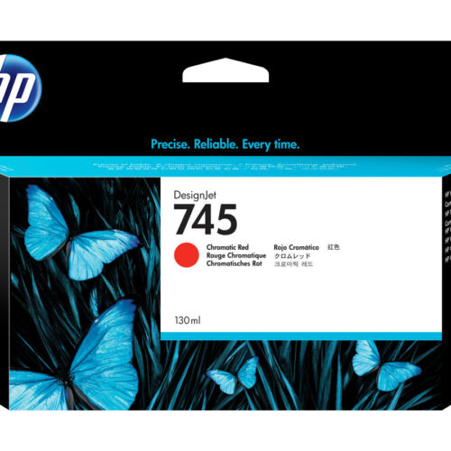 HP 745 original Ink cartridge F9K00A Chromatic Red 130 ml