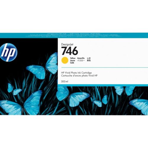 HP 746 300-ml Yellow Ink Cartridge