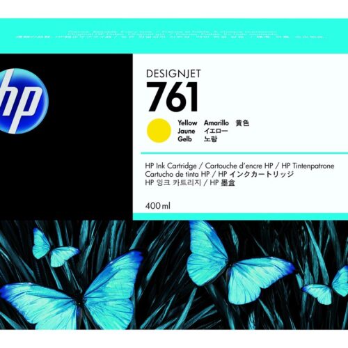 HP 761 original Ink cartridge CM992A yellow standard capacity 400ml 1-pack