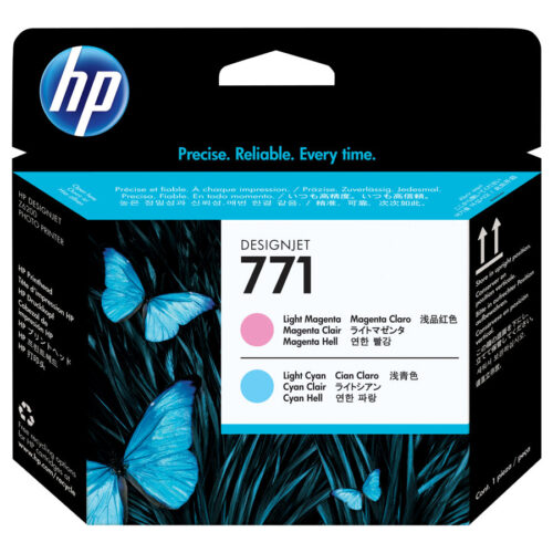 HP 771 original printhead CE019A light magenta and light cyan standard capacity 1-pack