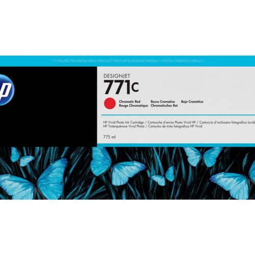 HP 771C original Ink cartridge B6Y08A chromatic red standard capacity 775ml 1-pack