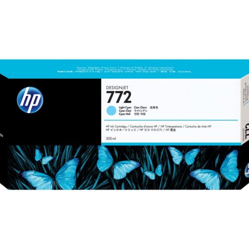 HP 772 original Ink cartridge CN632A light cyan standard capacity 300ml 1-pack
