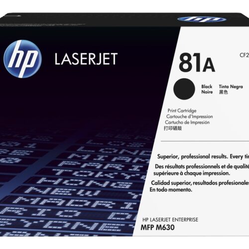 HP 81A original Toner cartridge CF281A black standard capacity 10.500 pages 1-pack