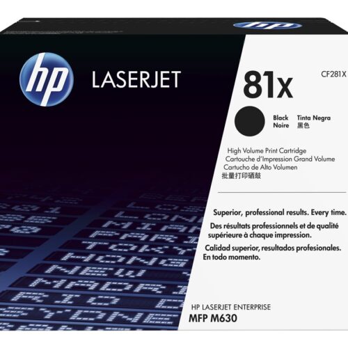 HP 81X original Toner cartridge CF281X black high capacity 25.000 pages 1-pack