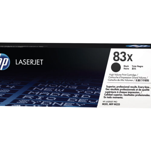 HP 83X original Toner cartridge CF283X black high capacity 2.200 pages 1-pack