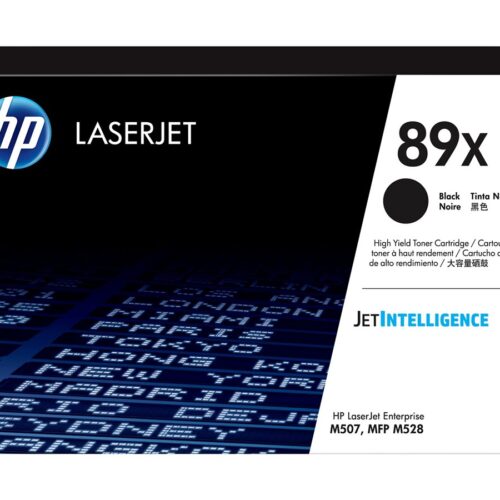 HP 89X Black LaserJet Toner Cartridge