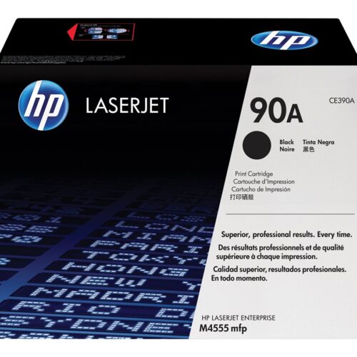 HP 90A original Toner cartridge CE390A black standard capacity 10.000 pages 1-pack Smart printing Technology