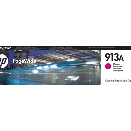 HP 913A original magenta PageWide cartridge F6T78AE