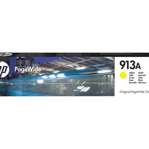 HP 913A original yellow PageWide cartridge F6T79AE
