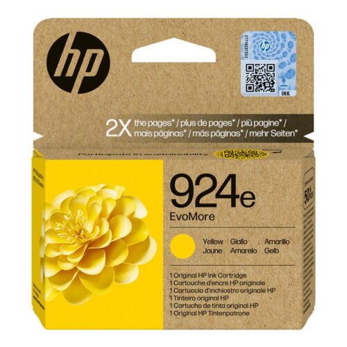HP 924e EvoMore Yellow Original Ink Cartridge