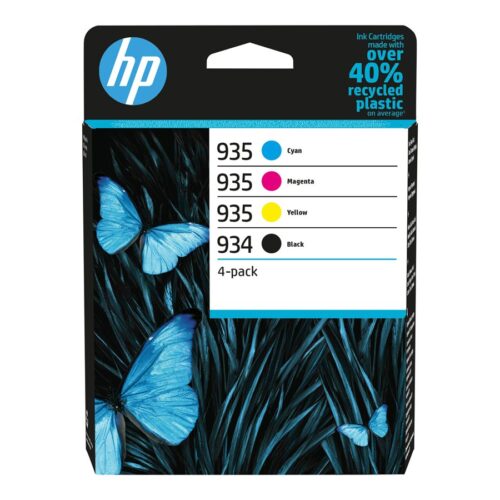 HP 934 Black 935 CMY Ink Cartridge 4-Pack