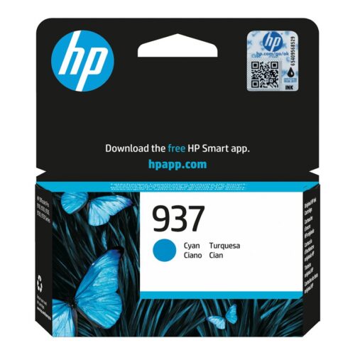 HP 937 Cyan Original Ink Cartridge