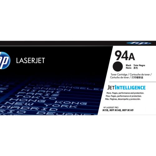 HP 94A Black Original LaserJet Toner Cartridge
