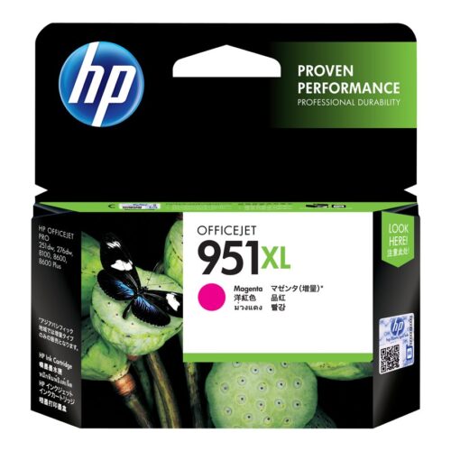 HP 951XL original Ink cartridge CN047AE 301 magenta high capacity 1.500 pages 1-pack Blister multi tag Officejet