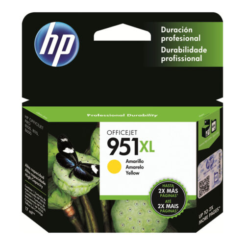 HP 951XL original Ink cartridge CN048AE BGX yellow high capacity 1.500 pages 1-pack Officejet