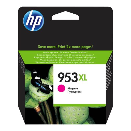 HP 953XL original High Yield Magenta Ink cartridge F6U17AE 301 Blister